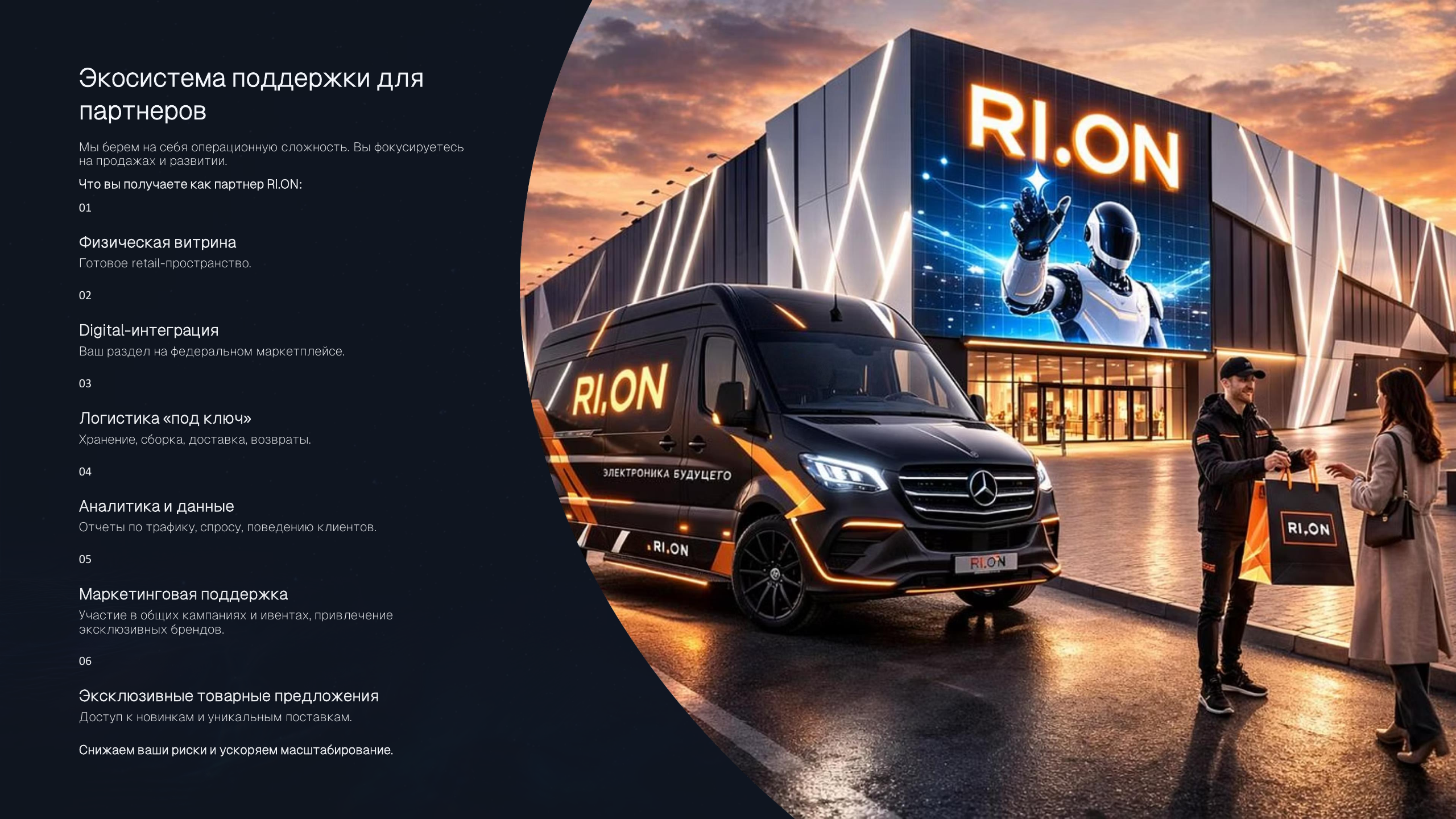 Экосистема поддержки для партнеров